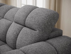 Γωνιακός καναπές Comfora-Γκρι Σκούρο-Αριστερή