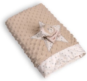 Κουβέρτα Fleece Αγκαλιάς (70x100) Silk Fashion FSJ161001J Beige
