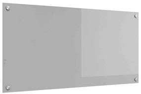 vidaXL Πίσω Πάνελ Κουζίνας Ανοιχτό γκρι 100 x 50 x 0.6 εκ.