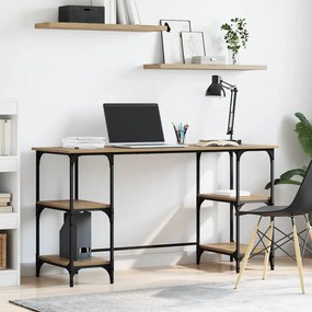 vidaXL Γραφείο Artisan Oak 140 x 50 x 75 εκ. Επεξεργασμένο ξύλο