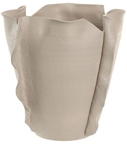 Βάζο Home ESPRIT Λευκό Κεραμικά Στυλ χειροτεχνίας Σύγχρονη 33 x 33 x 32 cm