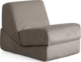 1-Seat Sofa-Bed Origami Convertable - Beige Beige