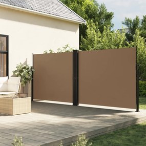 vidaXL Σκίαστρο Πλαϊνό Συρόμενο Taupe 160 x 600 εκ.