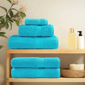 Πετσέτες Μπάνιου Premium SOLUND 4Τ Τιρκουάζ 70x140εκ 600γρ/μ² 137453