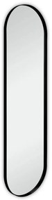 Καθρέπτης Τοίχου Britta 1430502 40x150cm Black Mirrors &amp; More Μέταλλο,Γυαλί