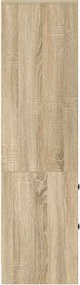 vidaXL Highboard με συρτάρι Δρύς Sonoma 45,5 x 34 x 127 εκ