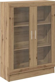 vidaXL Βιβλιοθήκη Artisan Δρυς 82,5x30,5x115 εκ. Επεξεργασμένο Ξύλο