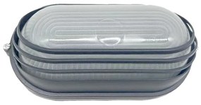 Απλίκα Φωτιστικό Τοίχου Με Κάλυμμα E27 IP45 ACA-HI5033GDS-Γκρι HI5033GDS