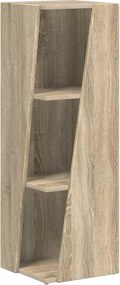 vidaXL Πλευρικό Ράφι Δρύς Sonoma 33 x 32 x 100,5 εκ Επεξεργασμένο ξύλο