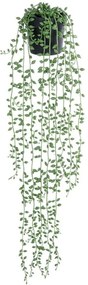 Τεχνητό Κρεμαστό Φυτό Lover's Tears 20882 Φ15x70cm Green GloboStar Πολυαιθυλένιο