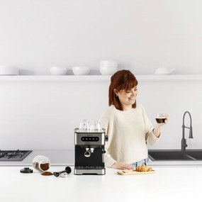 Καφετιέρα Εσπρέσο Taurus TRENTO Χάλυβας 1,5 L