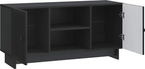 vidaXL Ντουλάπι TV 102 x 34,5 x 50 εκ. Μαύρο Επεξεργασμένο Ξύλο