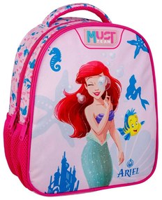 Σχολική Τσάντα Νηπιαγωγείου (27x10x31) Must Princess Ariel 000564746