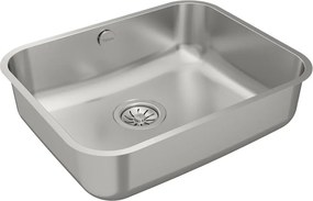 Νεροχύτη με Ένα Κύπελλο Teka BE5040 MAX Ασημί