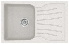 Sanitec Classic 327 Metallic Ice Ένθετος Νεροχύτης