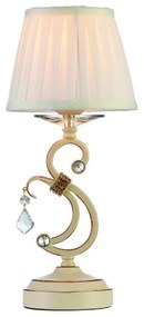 Φωτιστικό Επιτραπέζιο 3404-1 12x80cm 1xΕ27 Beige Inlight Metal, Fabric