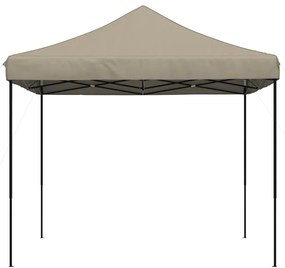 vidaXL Τέντα Εκδηλώσεων Πτυσσόμενη Pop-Up Taupe 292 x 292 x 315 εκ.
