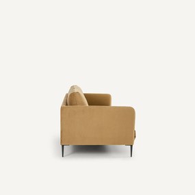 Καναπές compact από λινό βελούδο, Oscar