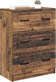 vidaXL Ντουλάπι με Συρτάρια 66 x 34,5 x 87 εκ. Επεξεργασμένο Ξύλο