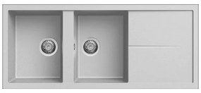 Νεροχύτης κουζίνας UNICO 500 Aluminium 79 ELLECI 116x50cm