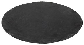 Πλατώ Σερβιρίσματος FAV107 Φ33cm Black Espiel Rock