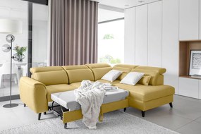 Γωνιακός καναπές Vuelta-Moustardi-Δεξιά