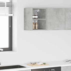 vidaXL Κρεμαστό ντουλάπι Σκυρόδεμα Γκρι 30 x 29,5 x 40 εκ.