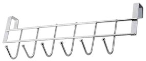 Μεταλλική κρεμάστρα πόρτας 6 θέσεων - 57845