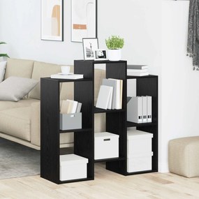 vidaXL Πλαϊνό γραφείο Μαύρη Οξυά 90 x 30 x 90 cm