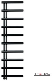Thermo Accent Θερμαινόμενη πετσετοκρεμάστρα 176x50cm Silk Black ΔΕΝ ΠΕΡΙΛΑΜΒΑΝΤΟΝΤΑΙ ΔΙΑΚΟΠΤΕΣ & ΑΝΤΙΣΤΑΣΕΙΣ