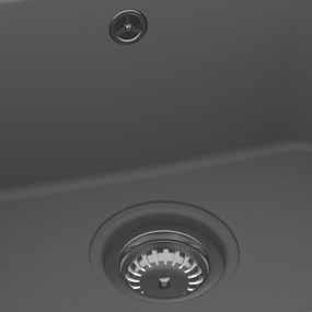 vidaXL Βρύση Κουζίνας Γκρι 760x480x184 εκ. Γρανίτης
