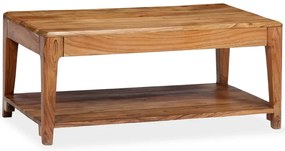 vidaXL Τραπεζάκι Σαλονιού 88 x 50 x 38 εκ. από Μασίφ Ξύλο