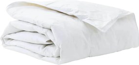 vidaXL Πάπλωμα Λευκό 140 x 220 cm Φτερό