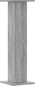 vidaXL Βάσεις Φυτών 2 τεμ. Γκρι Sonoma 30x30x95 εκ. Επεξ. Ξύλο