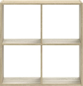 vidaXL Βιβλιοθήκη Sonoma Δρυς 68,5x32x68,5 εκ. από Επεξεργ. Ξύλο