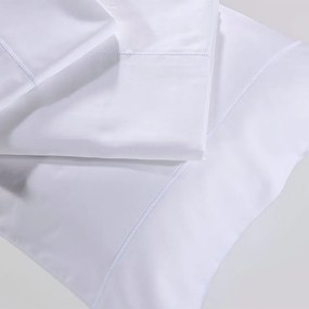 Σεντόνι King Size Με Λάστιχο (205x205+40) Down Town S250 Λευκό