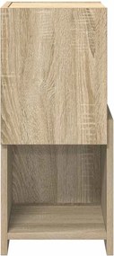 vidaXL Γωνιακό Ντουλάπι Δρύς Sonoma 25,5x25x55εκ Επεξεργασμένο ξύλο