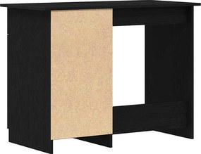 vidaXL Γραφείο Μαύρη Οξυά 100 x 50 x 76 εκ. Επεξεργασμένο ξύλο
