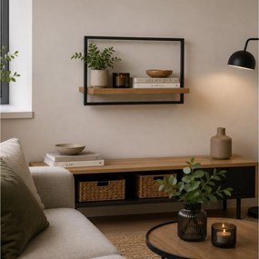 ΡΑΦΙΈΡΕΣ/ΡΆΦΙΑ ΤΟΊΧΟΥ INDUSTRIAL WALL SHELF SHELFIE A 65 X 35 CM