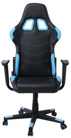 Πολυθρόνα BF9150 Gaming Διευθ/ντή Pvc Μαύρο/Μπλε