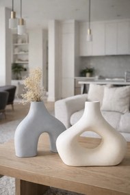 Stewehome Σετ διακοσμητικών βάζων σκανδιναβικού στιλ από κεραμικό Πολύχρωμο