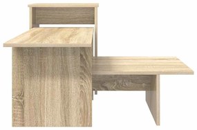 vidaXL Τραπέζι κονσόλας Δρύς Sonoma 91,5 x 35 x 38,5 εκ