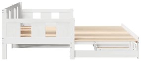 vidaXL Καναπές Κρεβάτι Συρόμενος Χωρίς Στρώμα 90x190 εκ. &amp; Συρτάρια