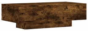 vidaXL Τραπεζάκι Σαλονιού Καπνιστή Δρυς 100x49,5x31 εκ. Επεξεργ. Ξύλο