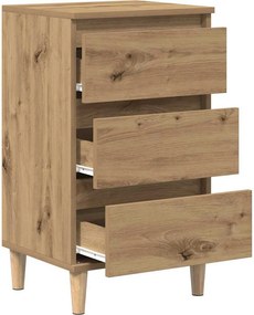 vidaXL Κομοδίνο Artisan Oak 40 x 35 x 70 εκ. Επεξεργασμένο ξύλο