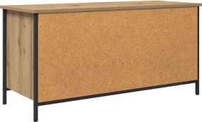 vidaXL Ντουλάπι TV Artisan Oak 100 x 40 x 50 cm Επεξεργασμένο ξύλο