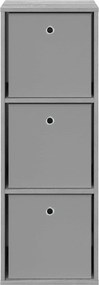 vidaXL Πλαϊνό γραφείο Γκρι Sonoma 35 x 32 x 99,5 εκ