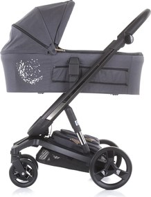 Καρότσι 3 σε 1 "Electra" black frame - silver