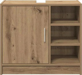 vidaXL Ντουλάπι Μπάνιου Artisan Oak 63 x 29 x 55 cm Επεξεργασμένο ξύλο