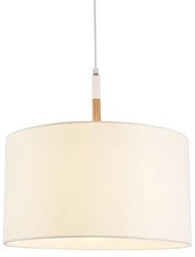 Φωτιστικό Κρεμαστο Aca OD650840PWH YASMINE Λευκό (White)